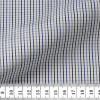Twill Check Pattern Blue Brown