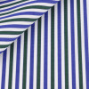 Poplin Stripes Blue Green