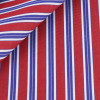 Poplin Stripes Blue Red