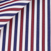 Poplin Stripes Blue Red