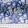 Poplin Pattern Blue White