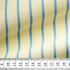 Poplin Stripes Yellow Blue
