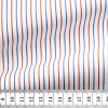 Poplin Stripes Blue Red