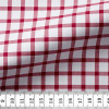 Twill Check Pattern Red