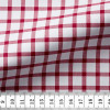 Twill Check Pattern Red