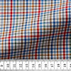 Twill Check Pattern Green Red