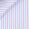 Poplin Stripes Blue Pink