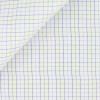 Poplin Check Pattern Blue Green