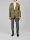 Brown and Beige Houndstooth Jacket