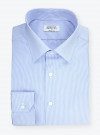 Shirt Poplin Stripes Blue
