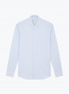 Shirt Poplin Stripes Blue