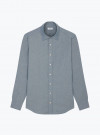 Shirt Chambray Plain Blue