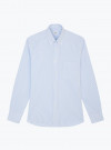 Shirt Poplin Stripes Blue