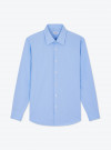 Shirt Poplin Plain Blue