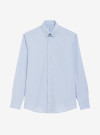 Shirt Poplin Plain Blue