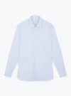 Shirt Poplin Plain Blue