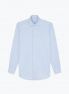 Shirt Poplin Plain Blue