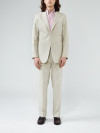 Beige Linen Suit