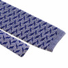 Blue Tie Zigzag Patterns
