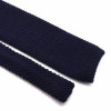 Blue Wool Fina Grenadine Tie