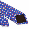 Tie Blue White Polka Dot Flowers Designs