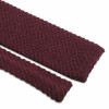 Knitted Tie Burgundy