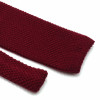 Burgundy Wool Fina Grenadine Tie