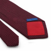 Grenadine « Garza Grossa » Silk Tie Burgundy