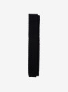 Black Wool Tie