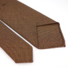 Brown Wool Tie