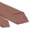 Tie Orange With Blue Points