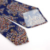Blue Tie with Paisley Pattern