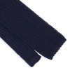 Navy blue Jersey Tie