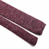 Mix of Burgundy Knitted Wool Tie