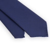 Navy blue 3 folds tie