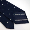 Grenadine Silk Tie with White Polka Dot