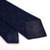 Grenadine Silk Tie with Brown Polka Dot