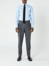 Grey flannel dress pants