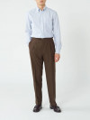 Brown fresco sport pants