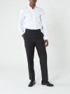 Grain de poudre black tuxedo pants