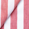 Linen Stripes Red