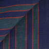 Linen Stripes Blue Green