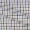 Twill Check Pattern Brown Blue