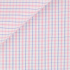 Poplin Check Pattern Blue Pink