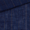 Linen Stripes Blue Beige