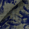 Linen Pattern Green Blue