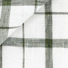 Linen Check Pattern Green