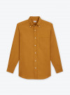 Plain Gold Corduroy Shirt