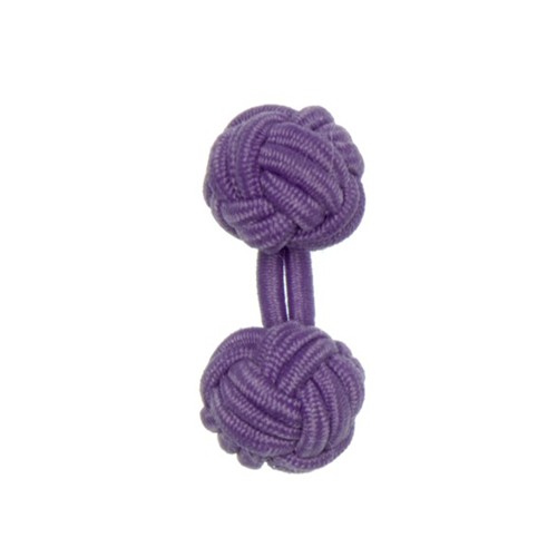 Knot Cufflink Mauve