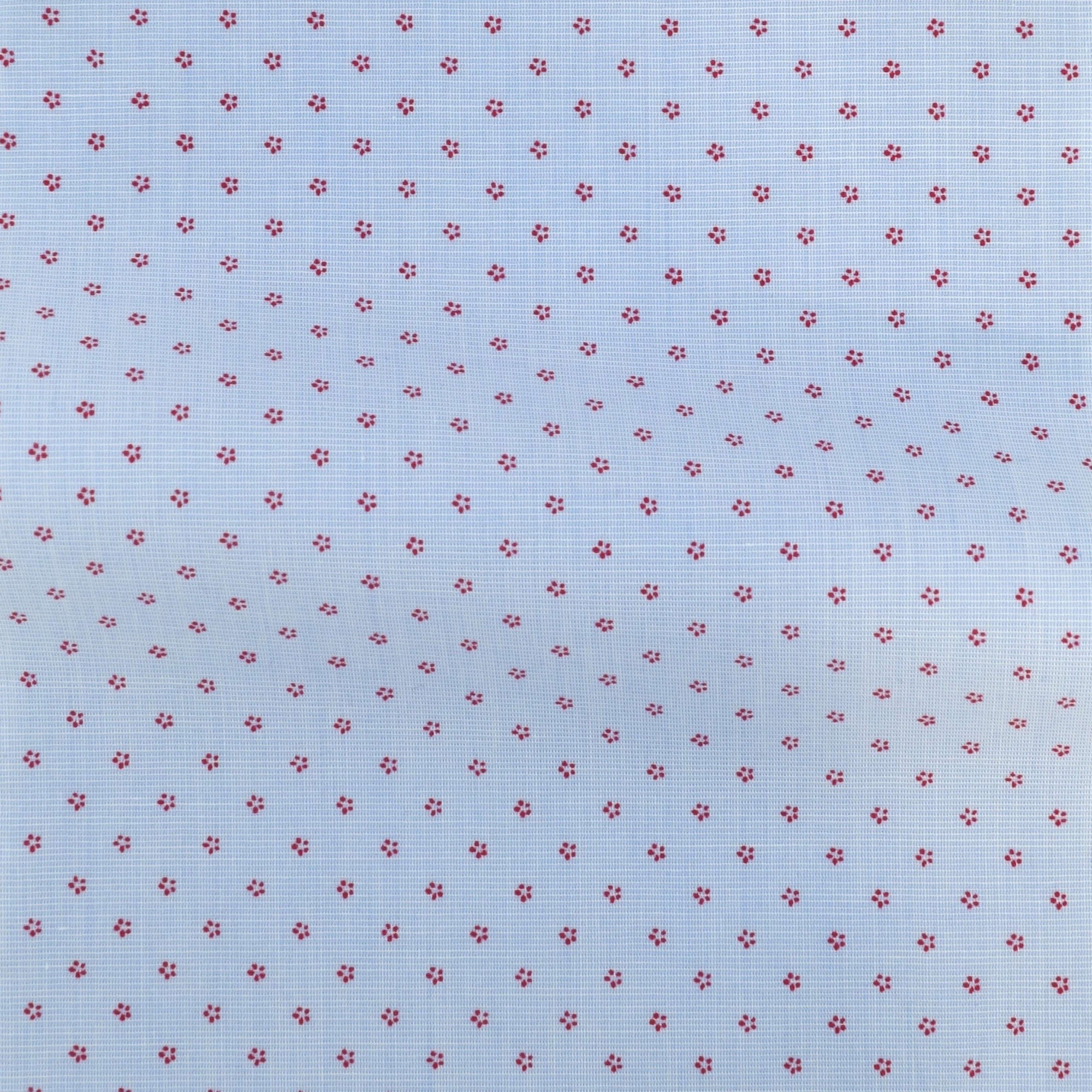 End on End Pattern Blue Red